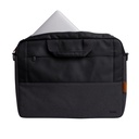 TRUST LISBOA 16" LAPTOP BAG - BLACK
