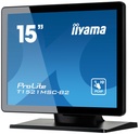 15 inch LCD 4:3 Projective Capacitive 10-Points Touch Bezel 