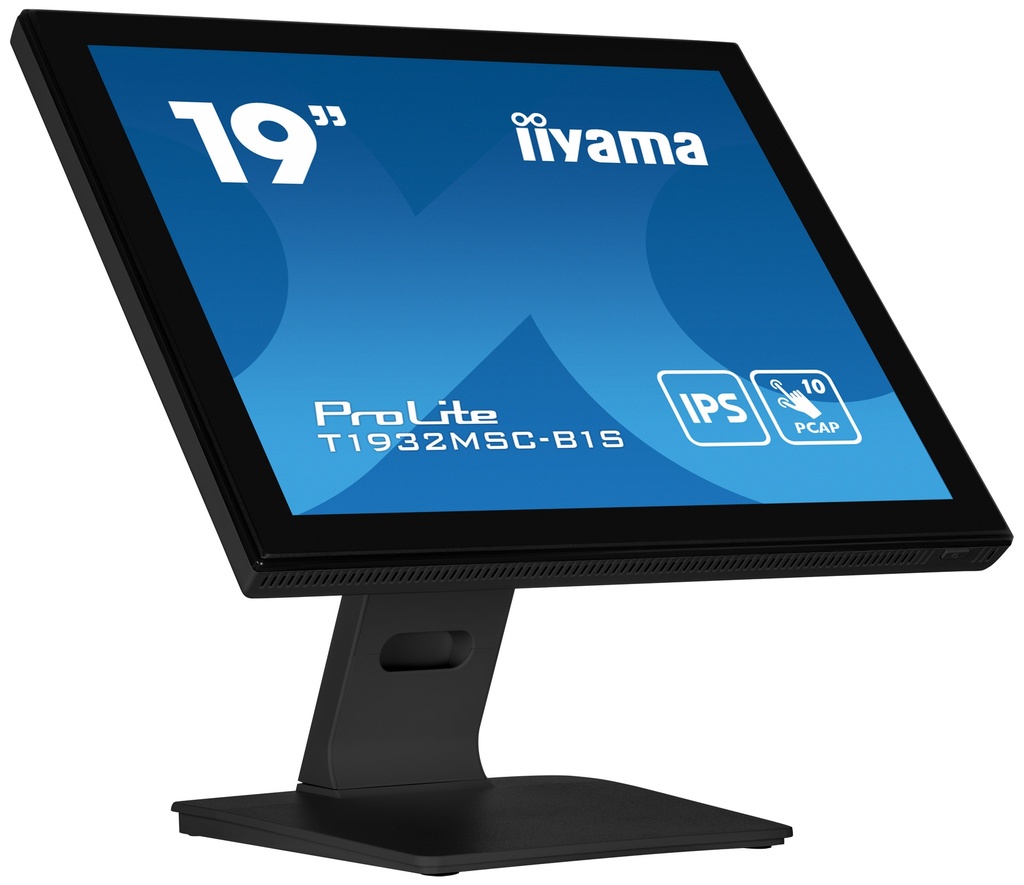 19 inch LCD 5:4 Projective Capacitive 10-Points  Touch Bezel