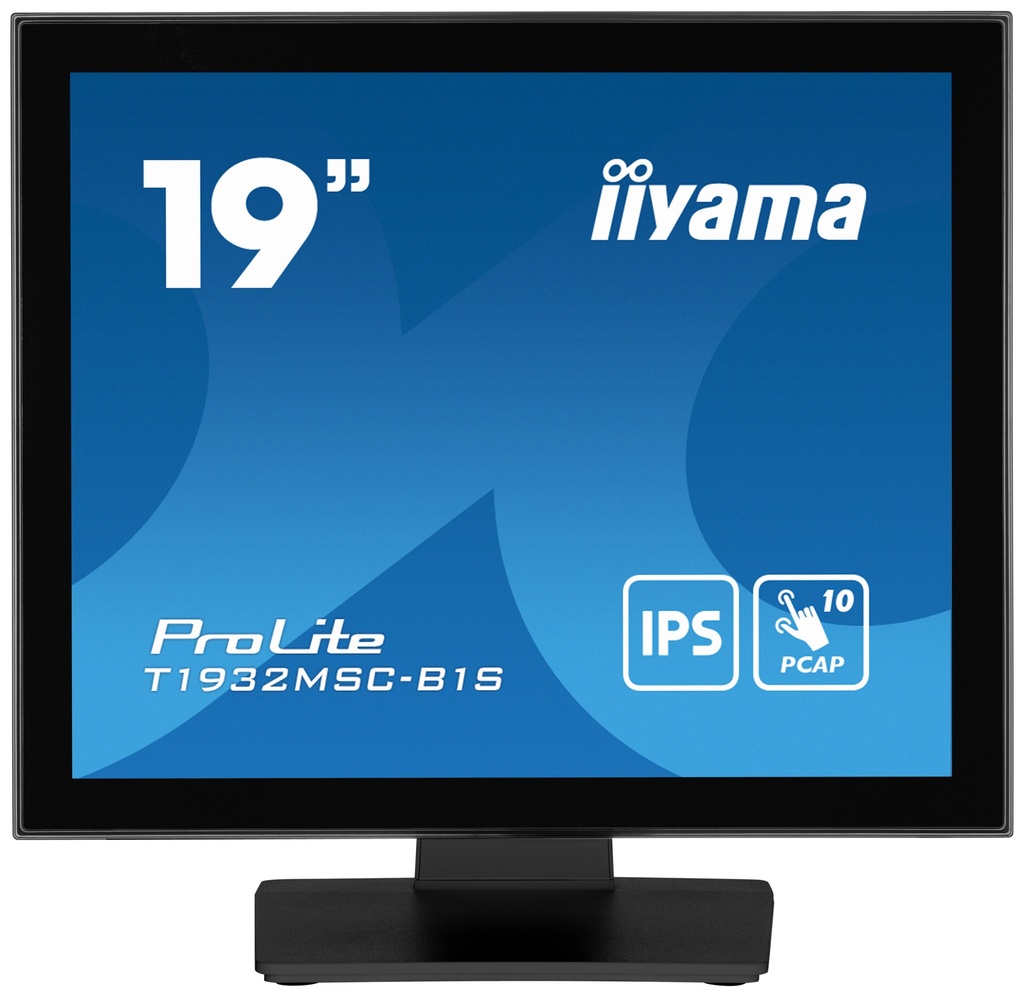 19 inch LCD 5:4 Projective Capacitive 10-Points  Touch Bezel