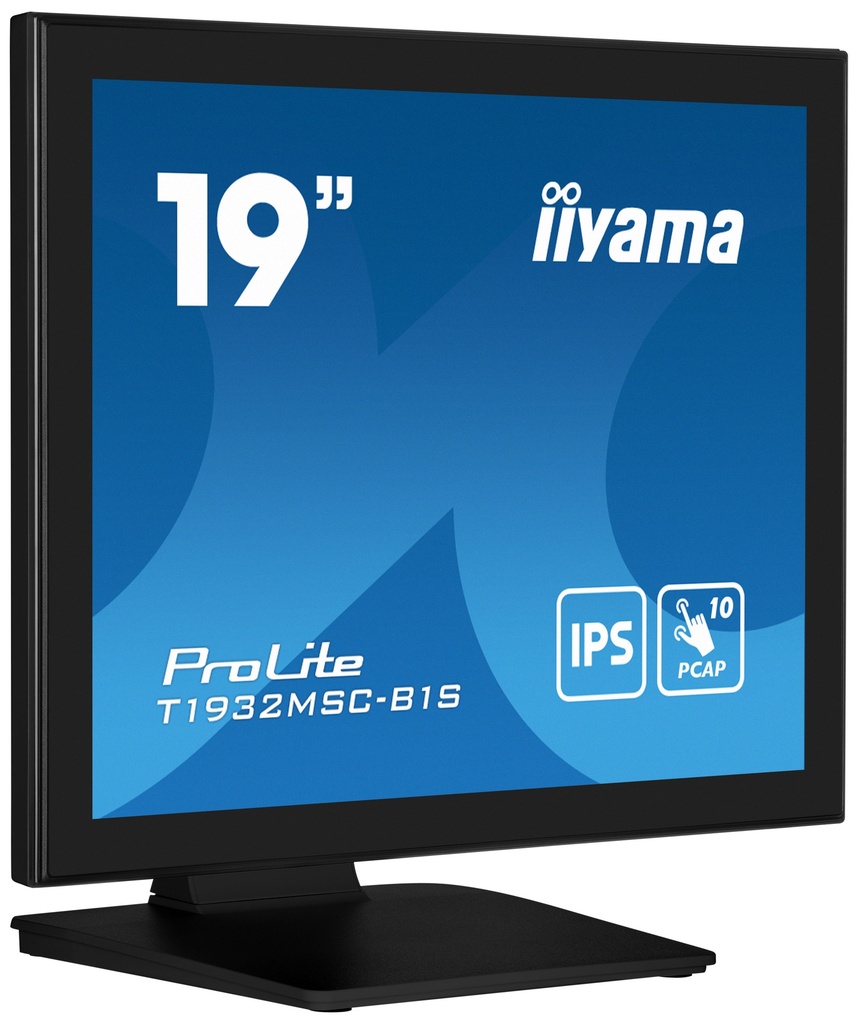 19 inch LCD 5:4 Projective Capacitive 10-Points  Touch Bezel