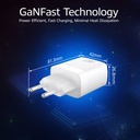 ACT USB-C & USB-A Charger 20W with Power Delivery PPS, Quick