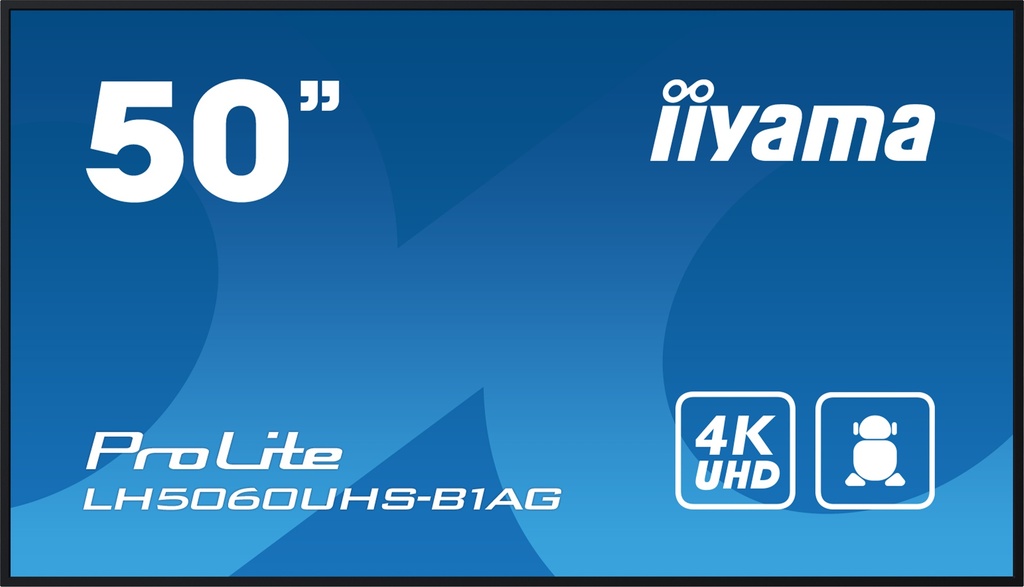 IIYAMA 50"W LCD 4K UHD IPS