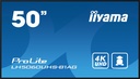 IIYAMA 50"W LCD 4K UHD IPS