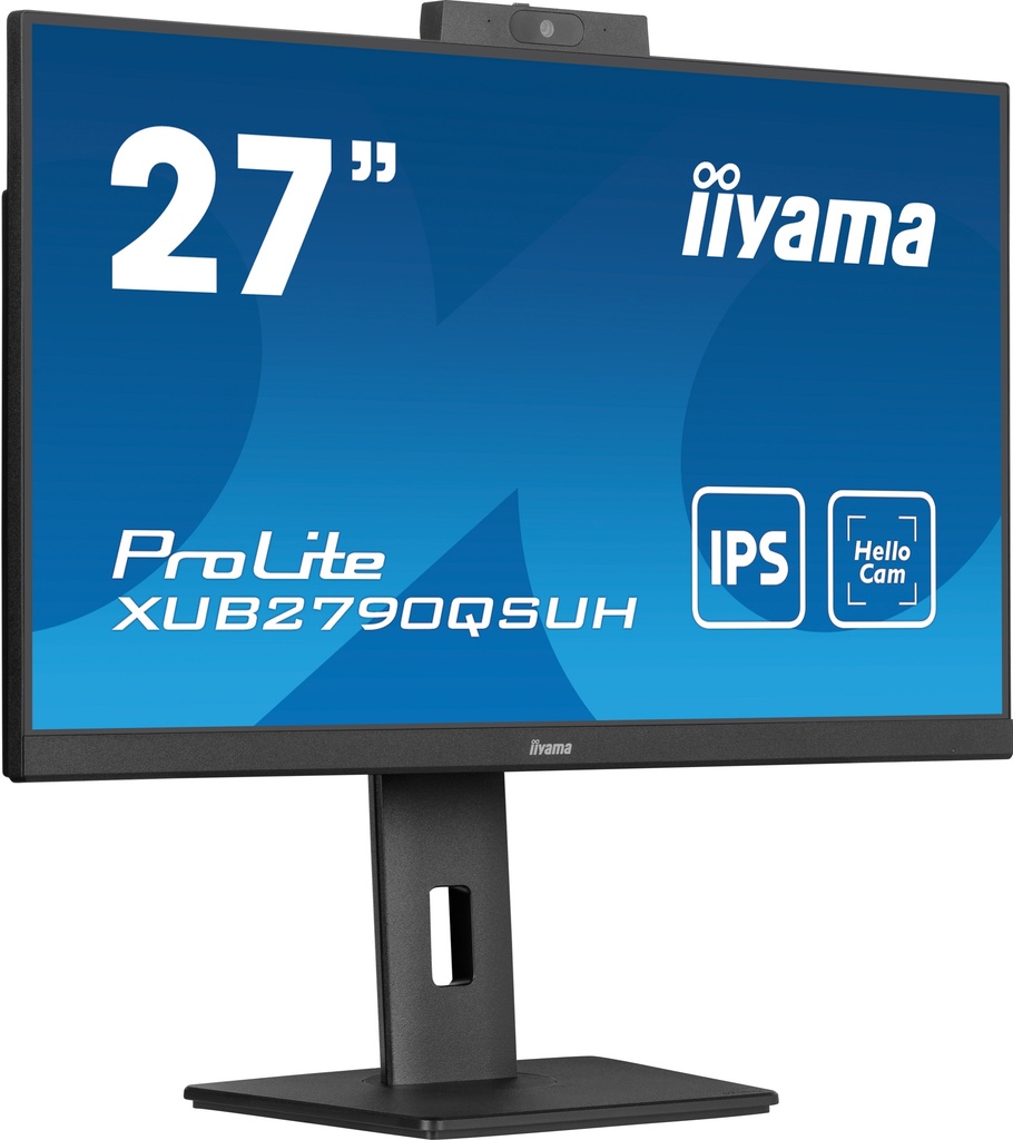 IIYAMA 27"W LCD Business QHD IPS Windows Hello Webcam