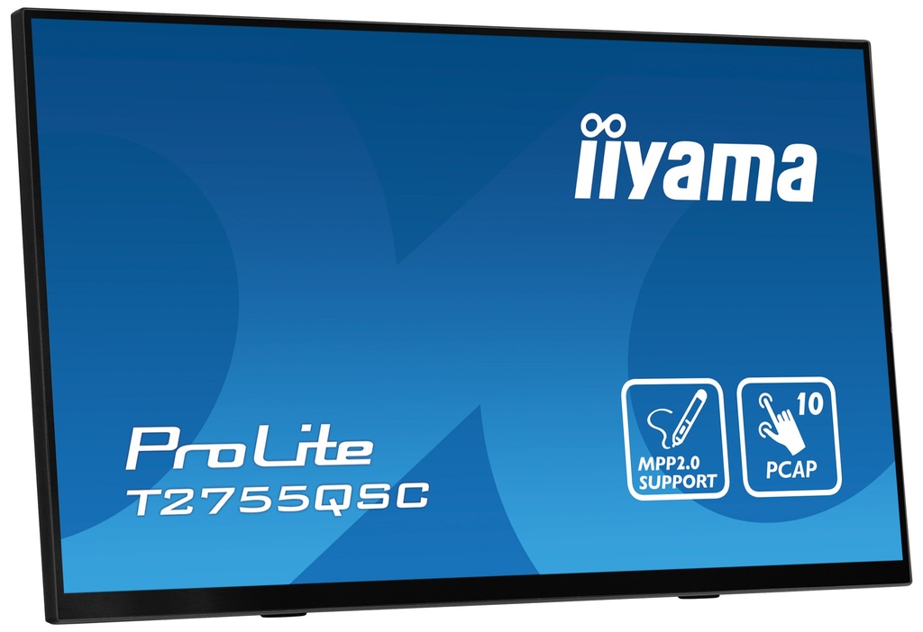 IIYAMA 27"W LCD Bonded Projective Capacitive 10-Points Touch