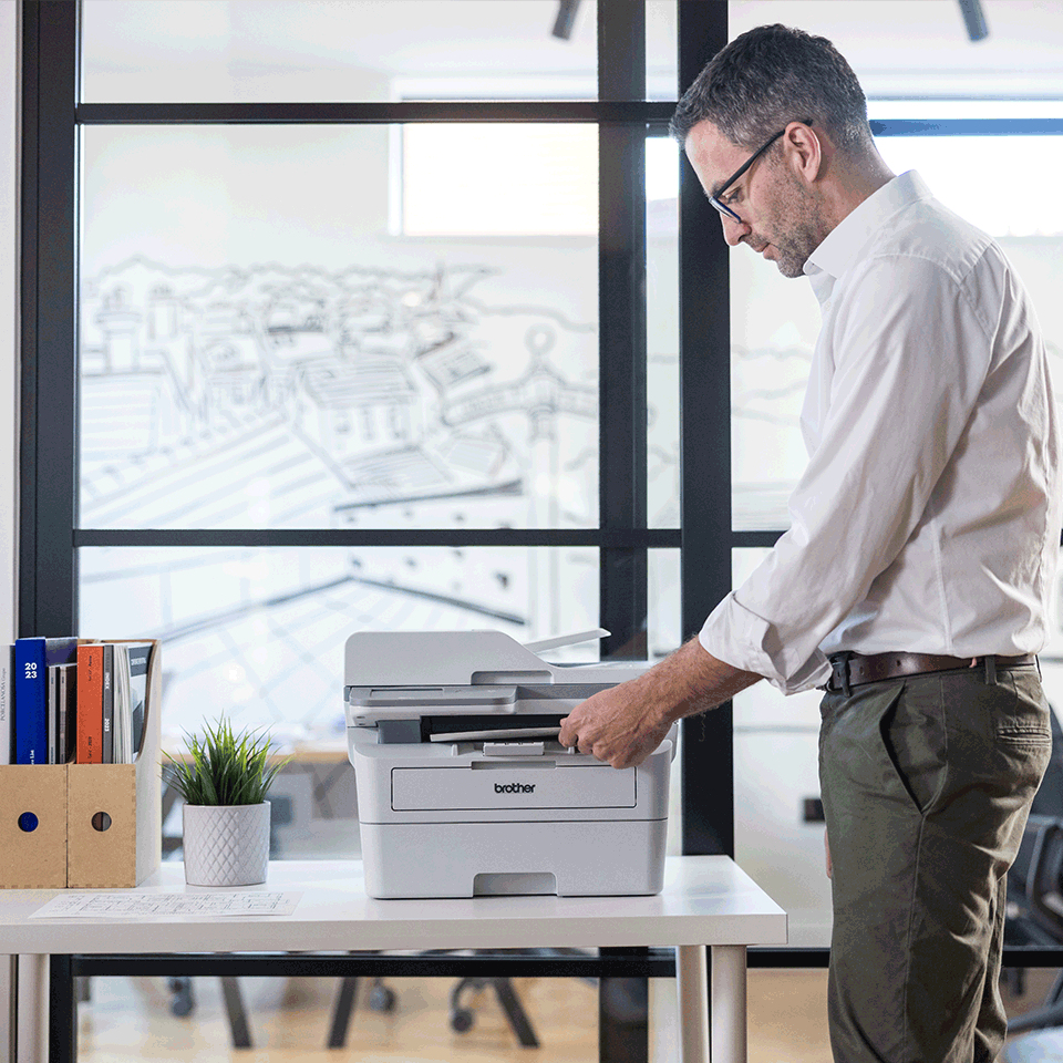 Printer Monochrome 34ppm duplex network MFCL2980DWRE1