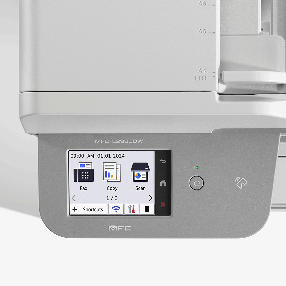 Printer Monochrome 34ppm duplex network MFCL2980DWRE1