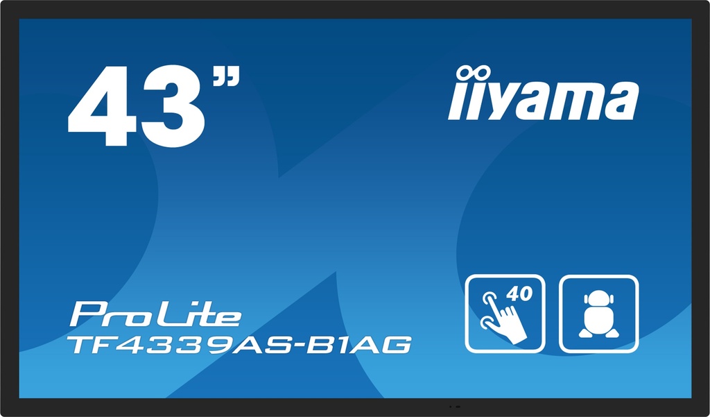 IIYAMA 43"W LCD Bonded Proj Captive