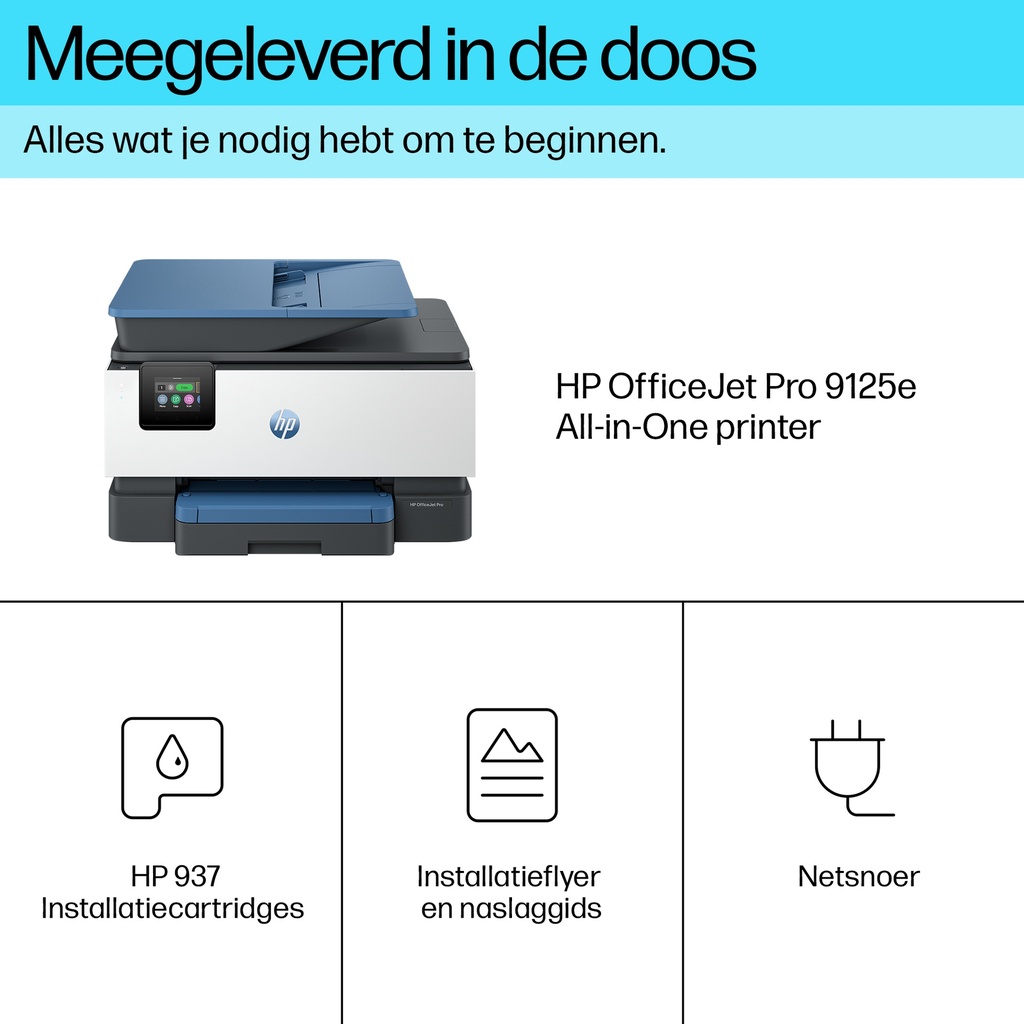 HP OfficeJet Pro 9125e All-in-One Printer