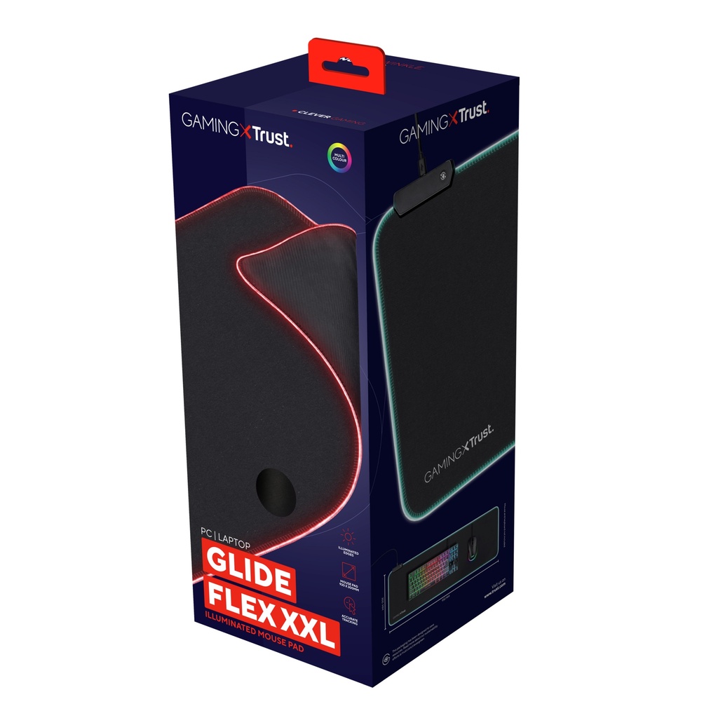 Trust GXT 764 Glide-Flex RGB Mouse Pad XXL