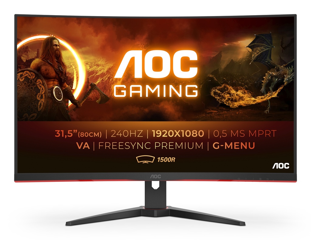 Aoc gaming monitor C32G2ZE/BK