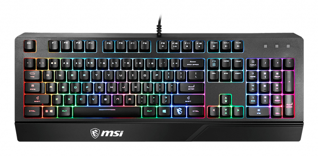 MSI Vigor GK20 BE GAMING Keyboard US
