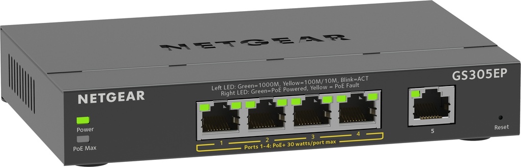 Netgear Commutateur GS305EP100PES