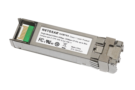 NETGEAR 10GBASE-LR LITE SFP+ TRANSCEIVER AXM764-10000S