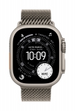 49mm Natural Titanium Milanese Loop Large