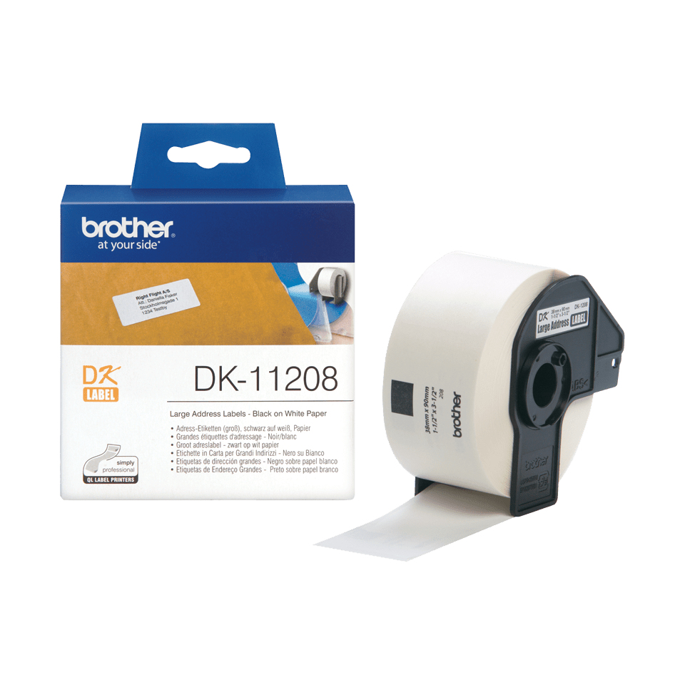 Brother Etikettenpapier DK-11208