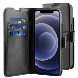 BeHello iPhone 13 / 13 Pro Gel Wallet Case Black