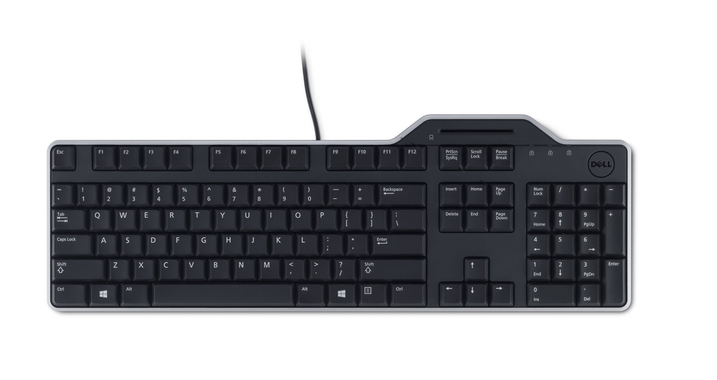 Belgian (AZERTY) KB-813 Smartcard Reader
