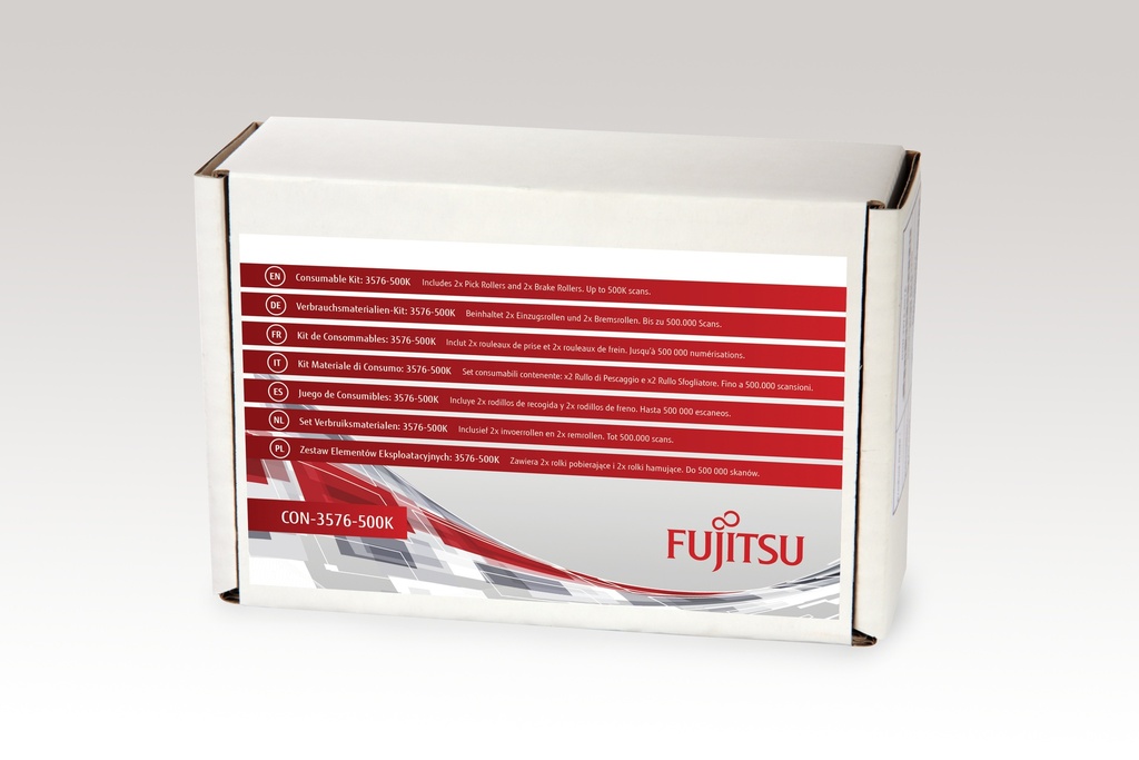 Fujitsu Set Verbruiksmaterialen: 3576-500K
