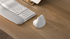 Logitech lift vert. ergo mouse offwhite