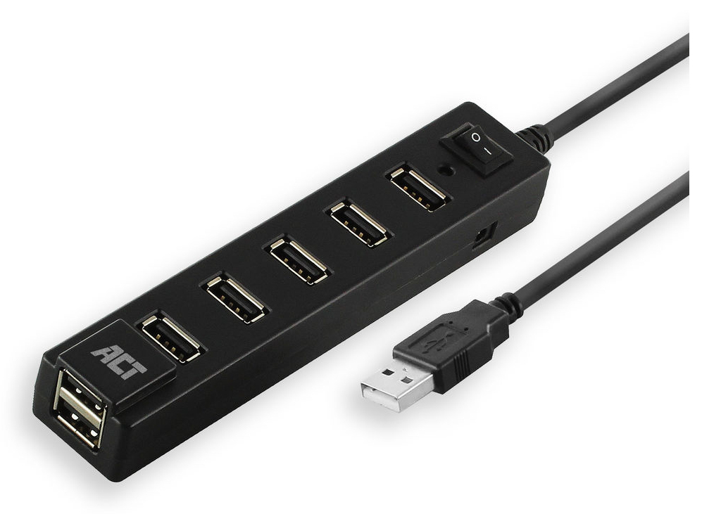 ACT USB2.0 HUB 7 PORT