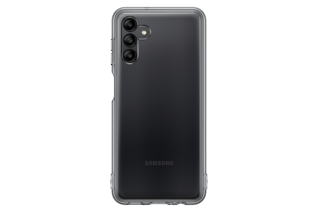 Samsung soft clear cover a04s black
