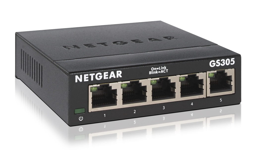 NETGEAR 5-port Gigabit Ethernet Unmanaged Switch GS305