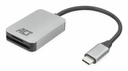 ACT USB-C card reader for SD and micro SD