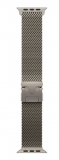 49mm Natural Titanium Milanese Loop - Large