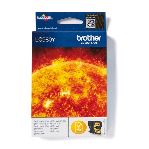 Brother lc980y cartridge