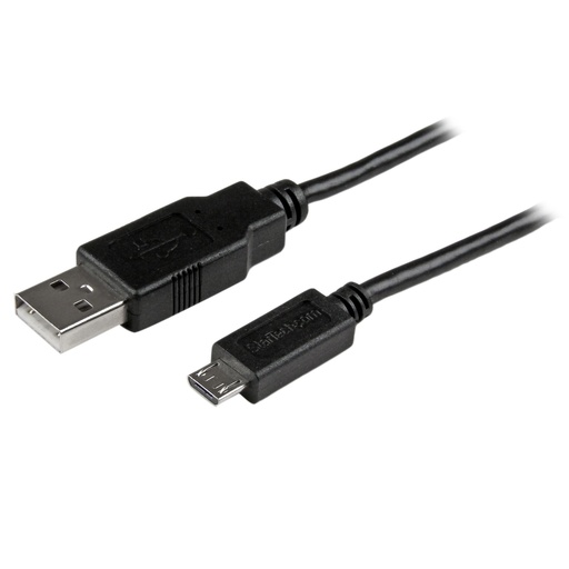 1m Slim Micro USB Phone Charger Cable USBAUB1MBK