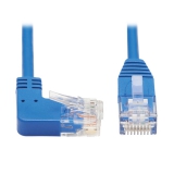 Right-Angle Cat6 Gigabit Molded Slim UTP