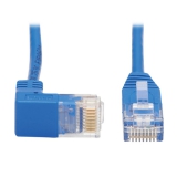 Down-Angle Cat6 Gigabit Molded Slim UTP