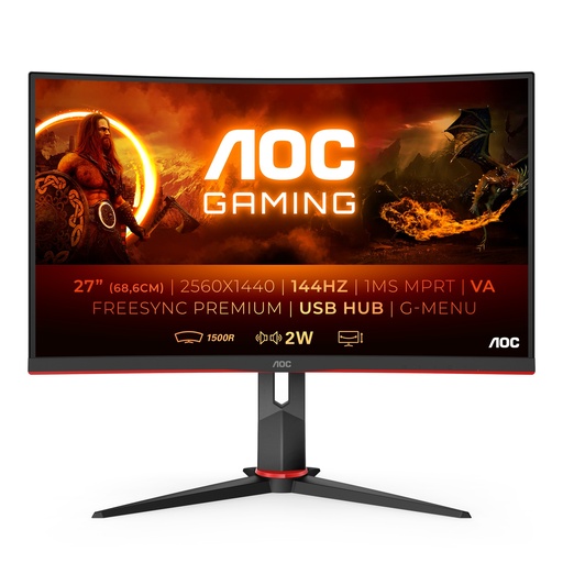 AOC Monitor CQ27G2UBK