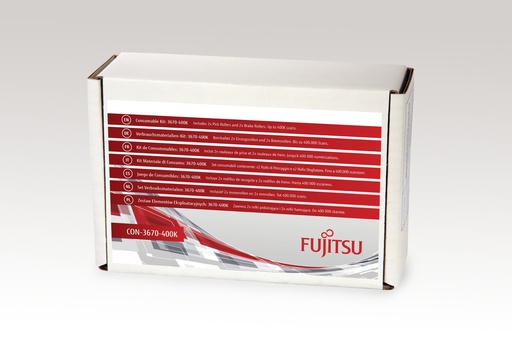 Fujitsu Set Verbruiksmaterialen: 3670-400K