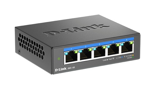 5-Port Multi-Gigabit Unmanaged Switch DMS-105/E