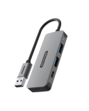 Sitecom USB-A to 2x USB-A + 2x USB-C Hub