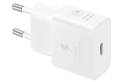 SAMSUNG ADAPTATEUR USB-C 25W BLANC
