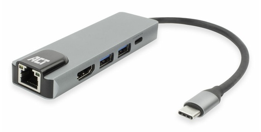 ACT USB-C 4K docking station for 1 HDMI monitor