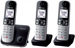 PANASONIC DECT KX-TG6853NLB TRIO