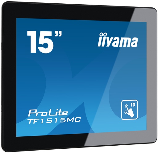 15  PCAP Bezel Free 10P Touch, 1024x768,  DisplayPort, HDMI, VGA, 300 cd/m2 (with touch), USB Interface, Through Glass (Gloves) mode, Extern