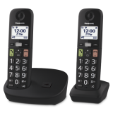 Panasonic Dect KX-TGU112EXB Duo Black