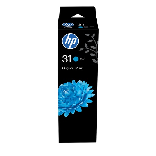 HP INK 31 BOTTLE CYAN
